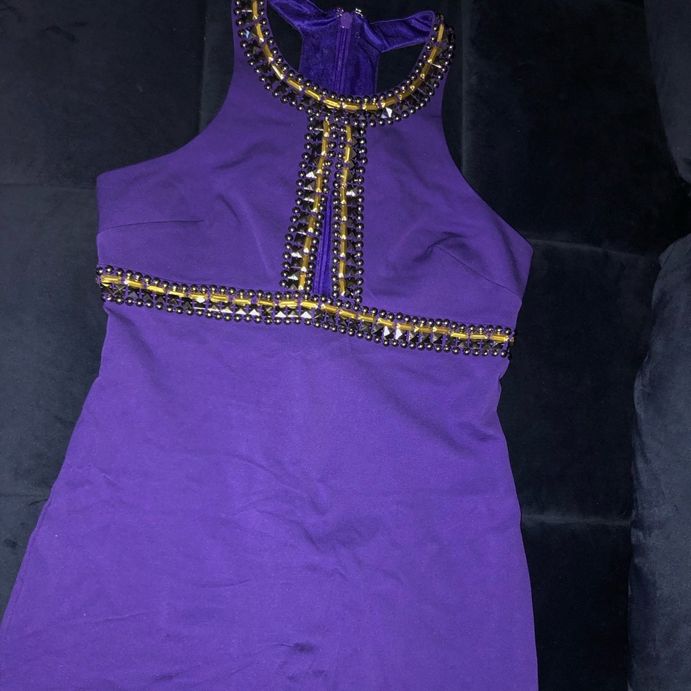 Purple dress